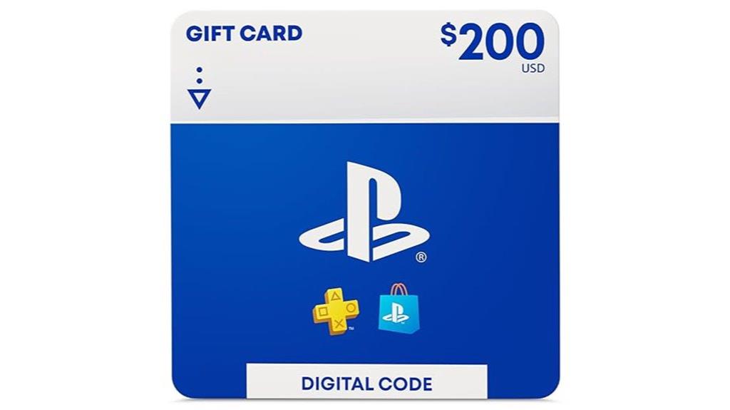 200 playstation digital gift