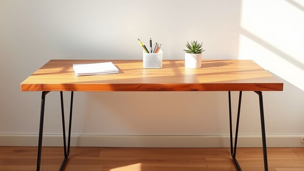 affordable diy minimalist workspace