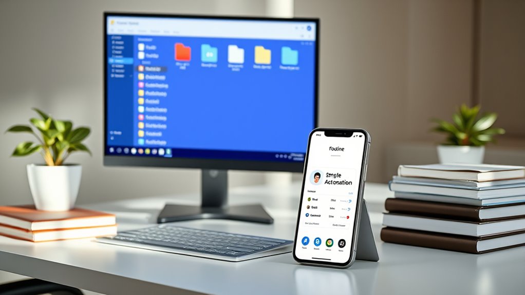 automate declutter enhance focus