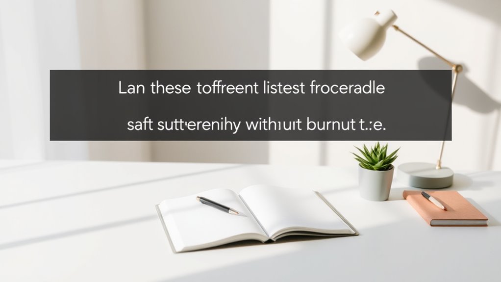 balance inspiration with minimalism