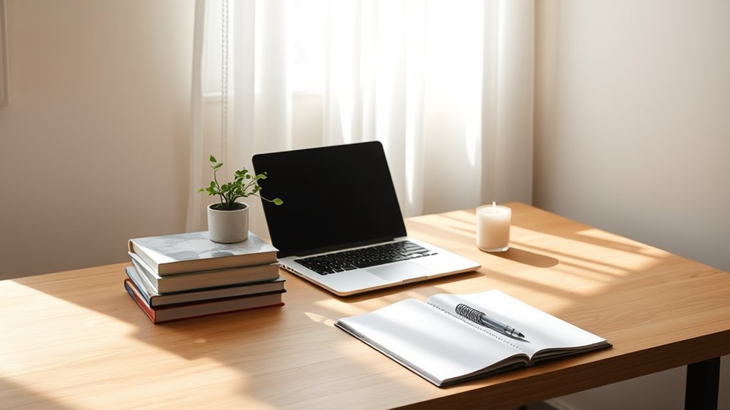 calm focus declutter comfort