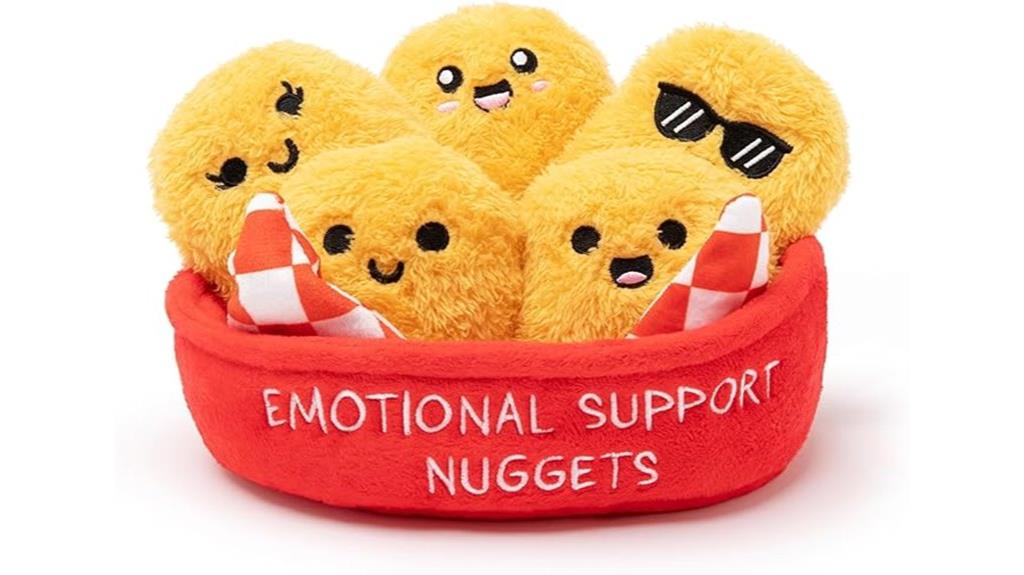chicken nugget plush support