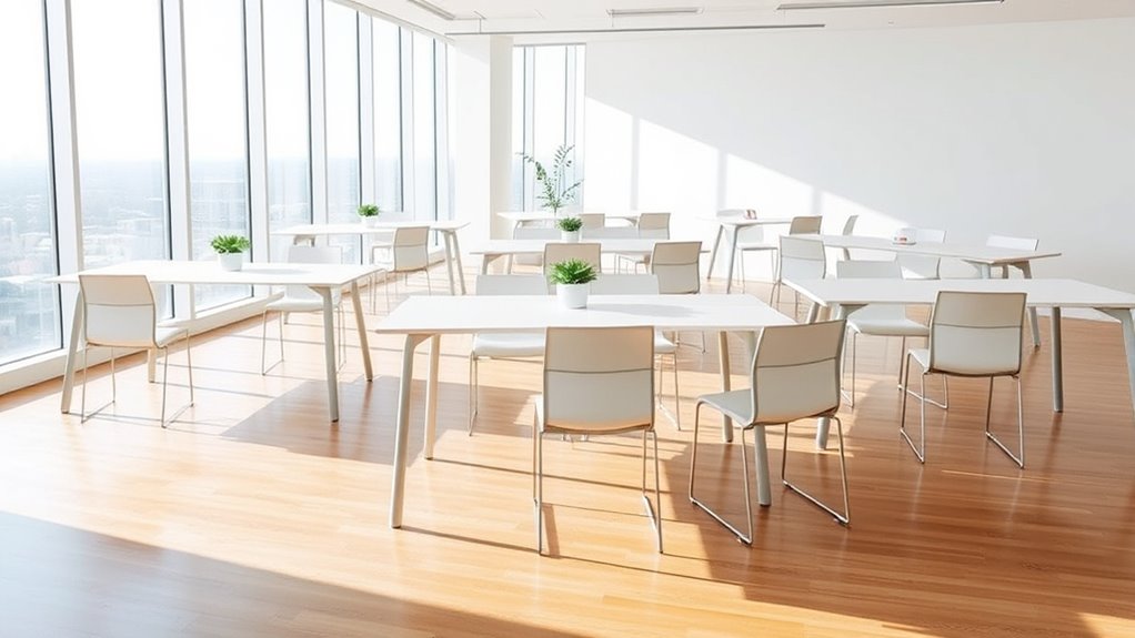 clean calm focused environment