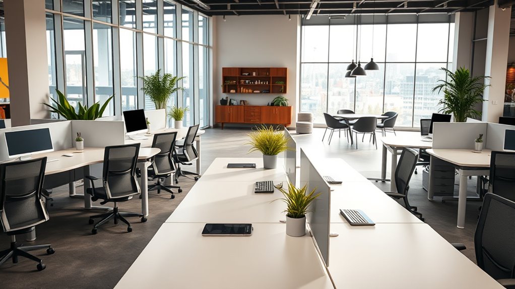 clean efficient wellness focused workspaces