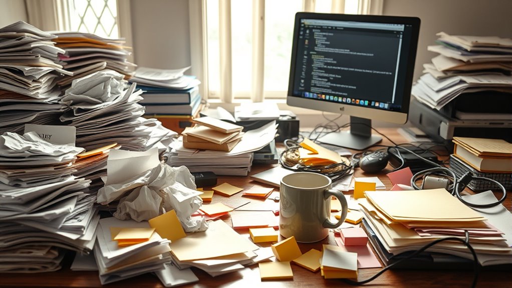 clutter as stress coping