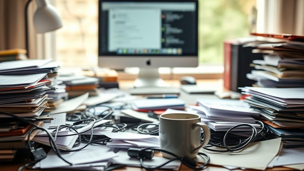 clutter drains mental energy