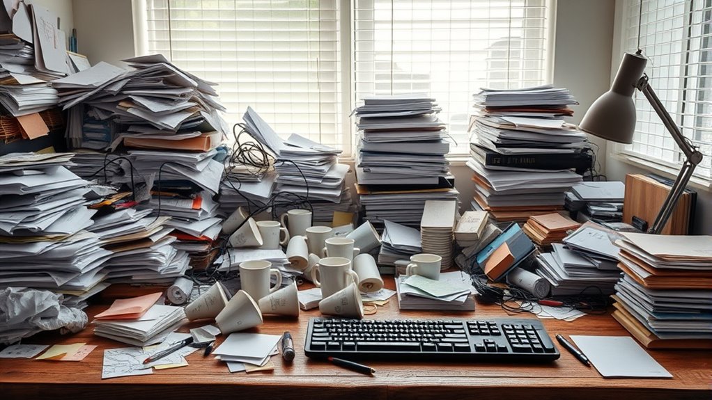 clutter drains workspace energy