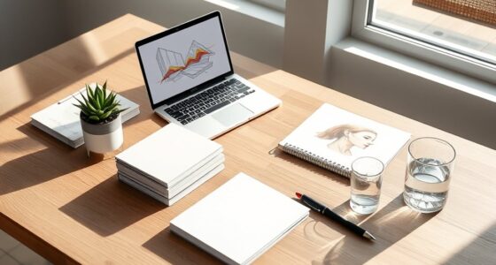 clutter free desk boosts creativity