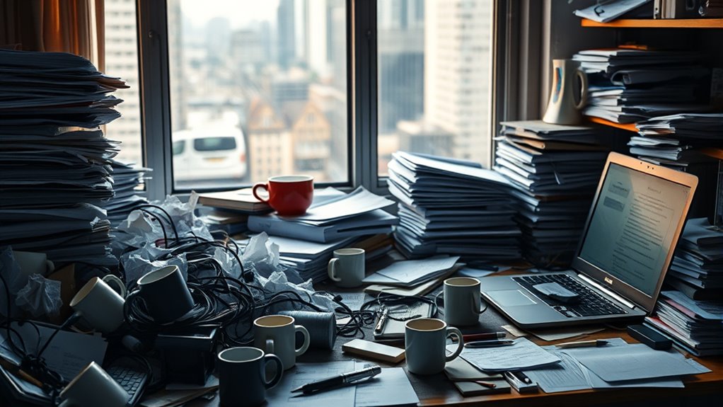 clutter free workspace boosts productivity