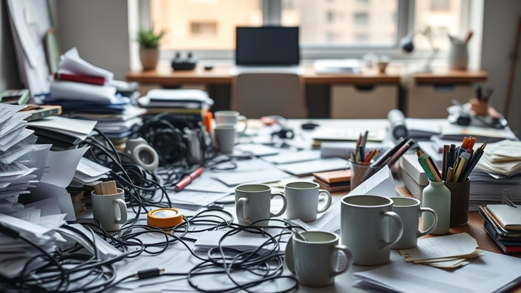 clutter free workspace enhances clarity