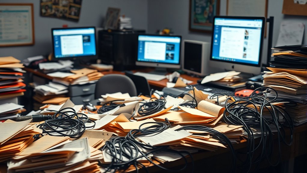 clutter hampers focus productivity