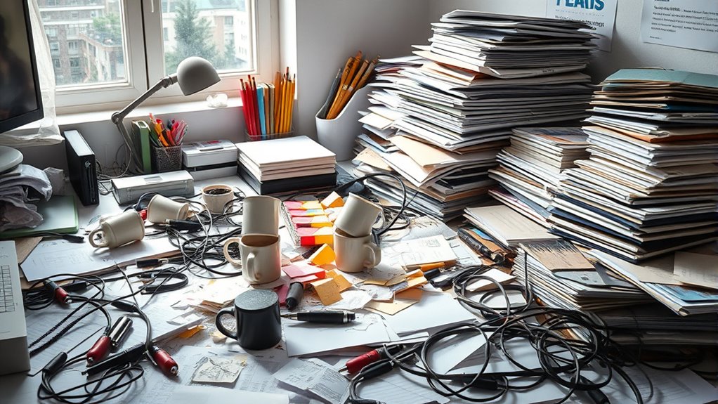 clutter hampers mental clarity