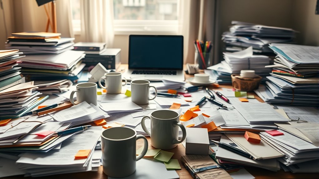 clutter impairs focus and productivity
