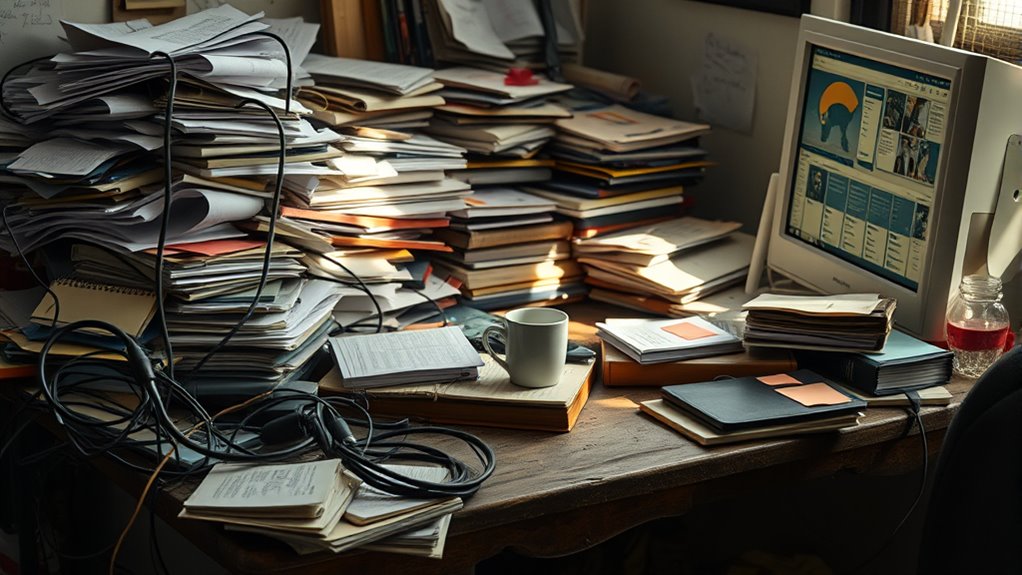 clutter increases mental stress