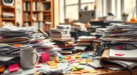 compulsive office clutter habits