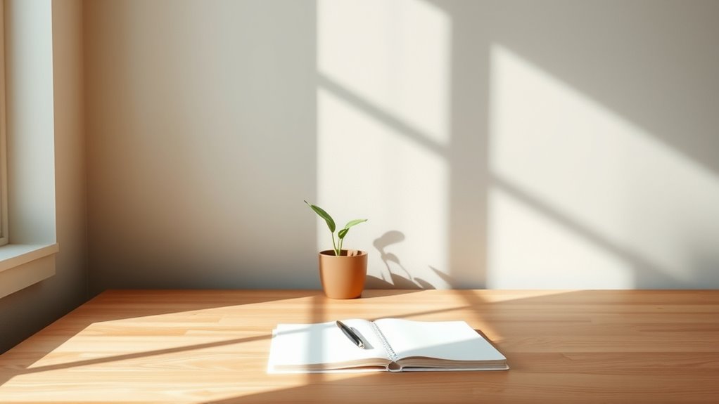 create a calm organized space