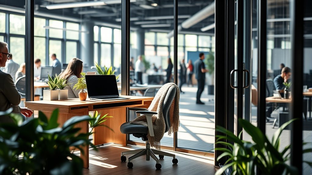 creating quiet office zones