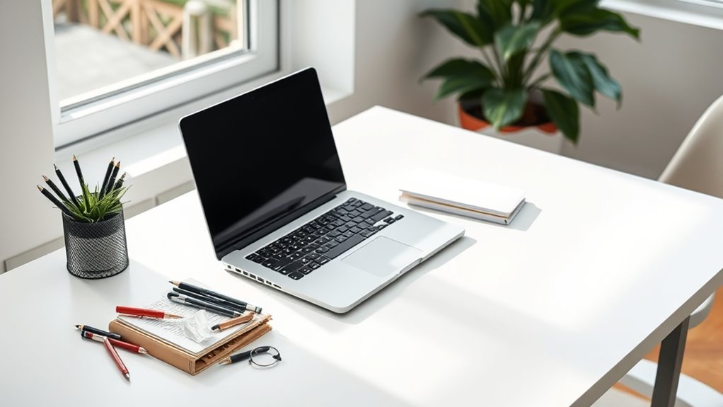 declutter for ergonomic comfort