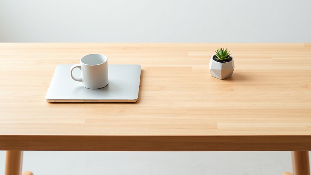 declutter workspace for focus