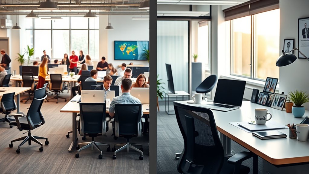 desk choice impacts productivity