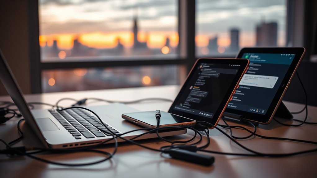 device switching hampers focus