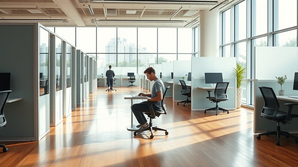 flexible private soundproof office spaces