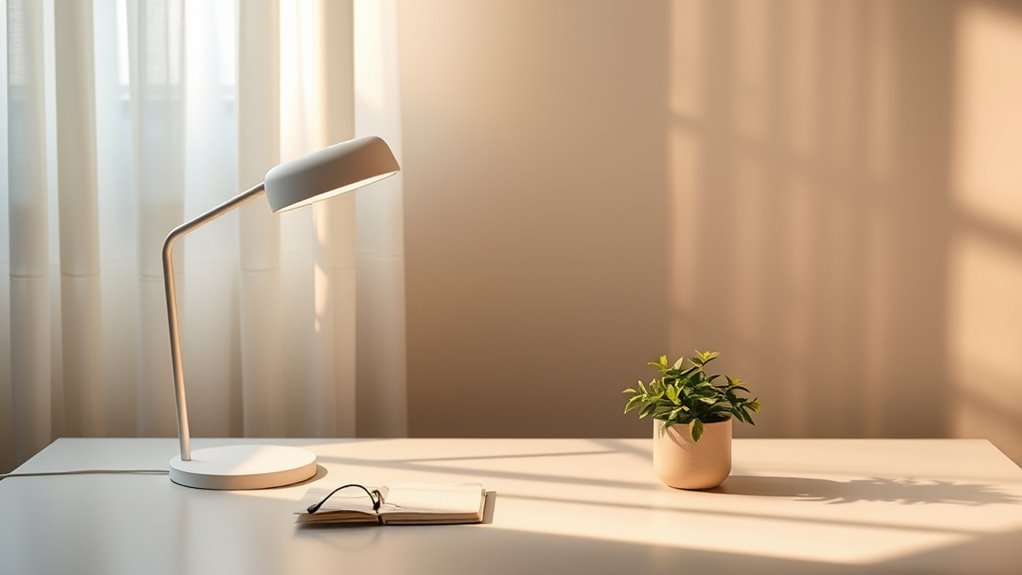 gentle calming ambient lighting