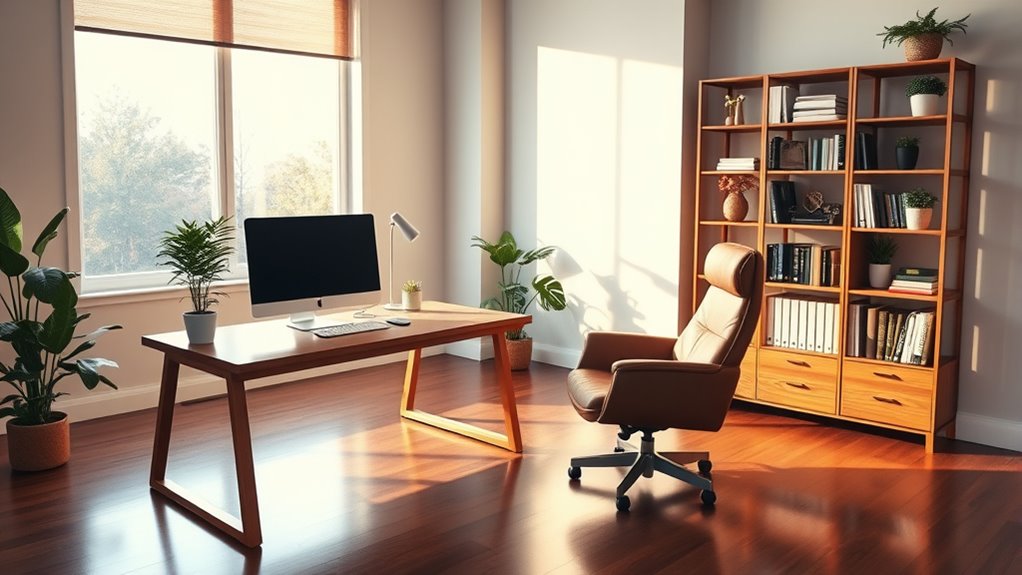 home office business space
