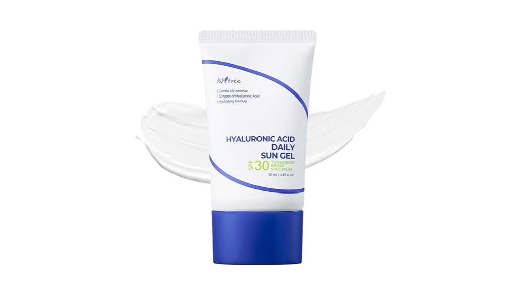 hyaluronic sun protection gel