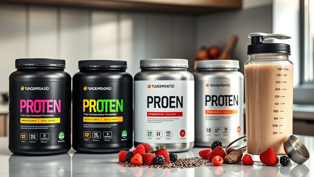 key protein powder selection