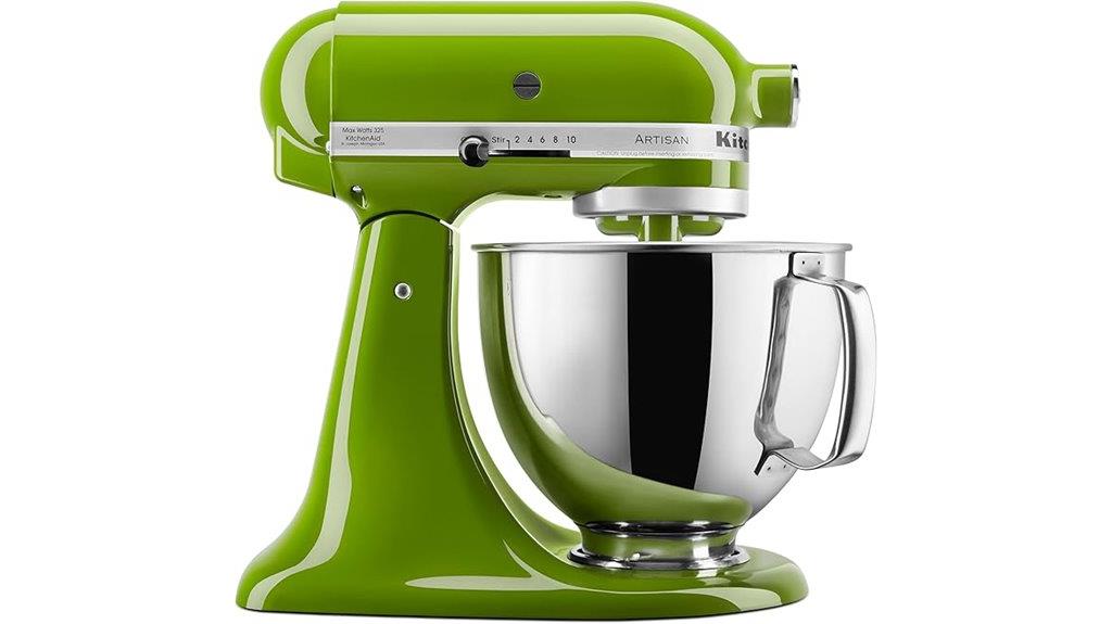 kitchenaid artisan tilt head mixer