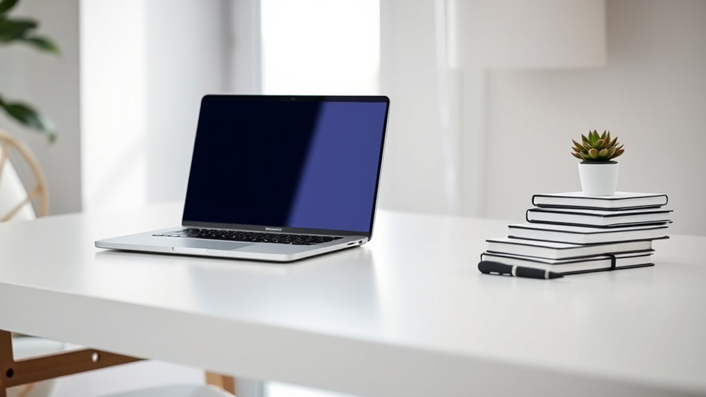 maintain organized clutter free workspace