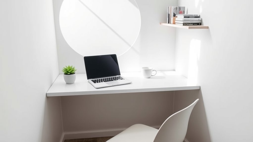 maintain organized clutter free workspace