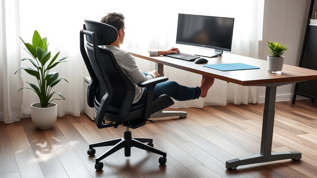 maintain proper ergonomic posture