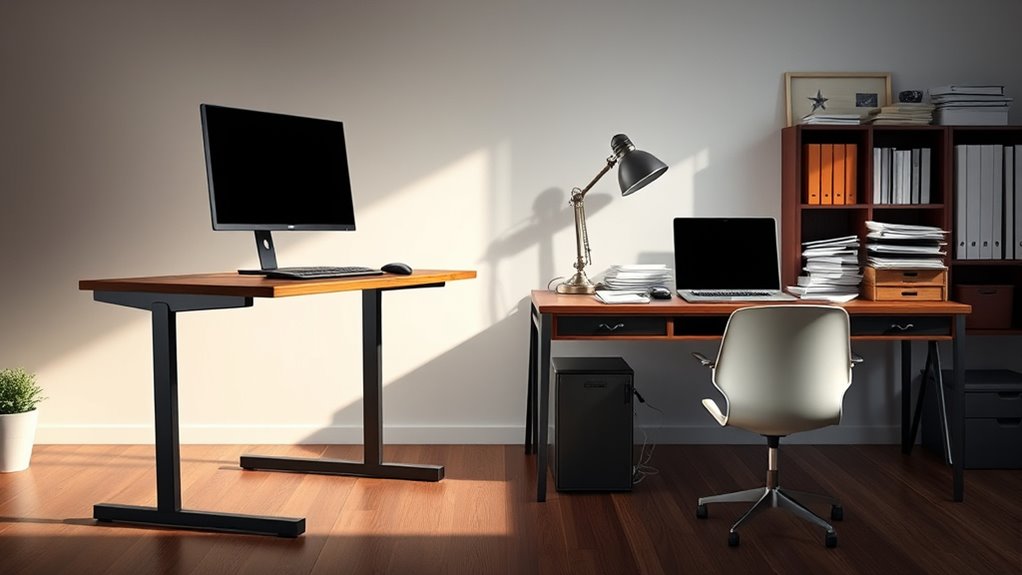 match work style to desk