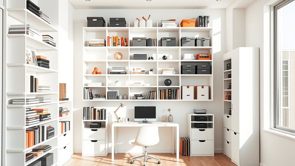 maximize vertical storage space