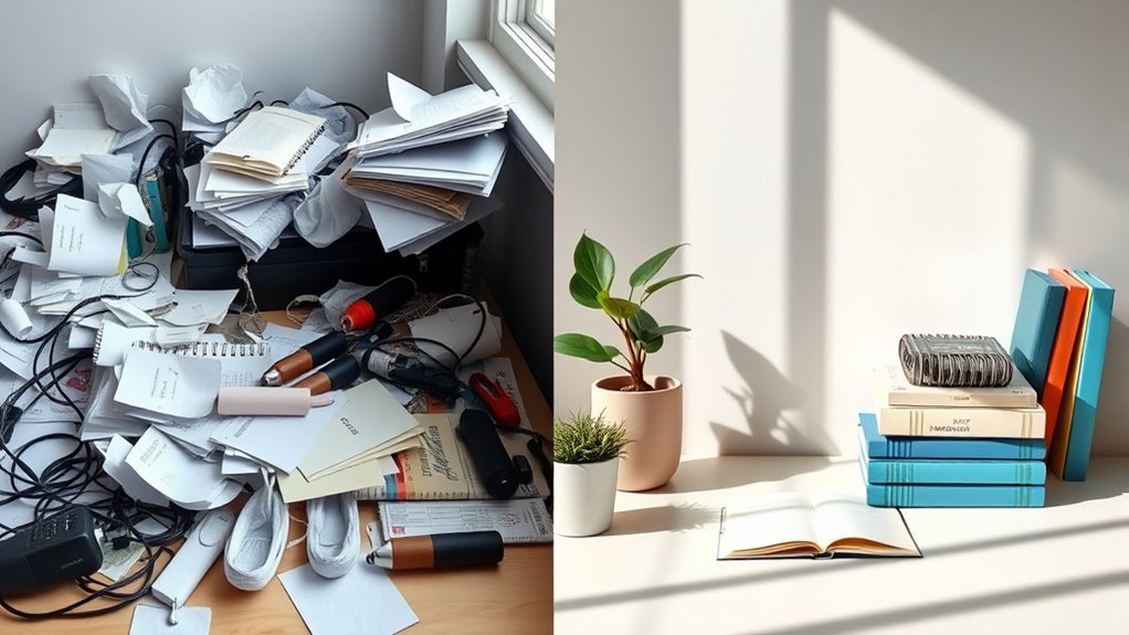 mindful organization reduces clutter
