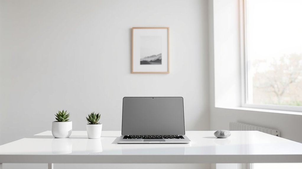 minimalism boosts workspace focus