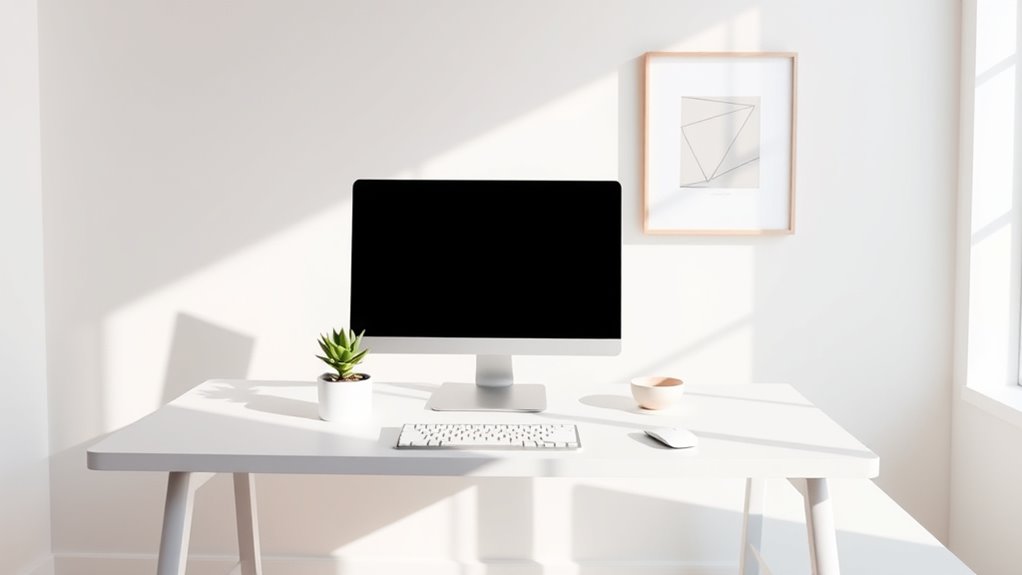 minimalist decorative accents