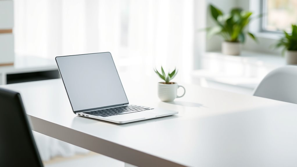 minimalist desk trend reality