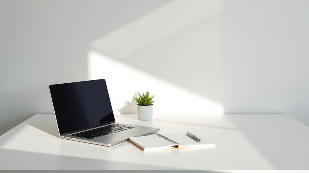 minimalist ergonomic workspace benefits