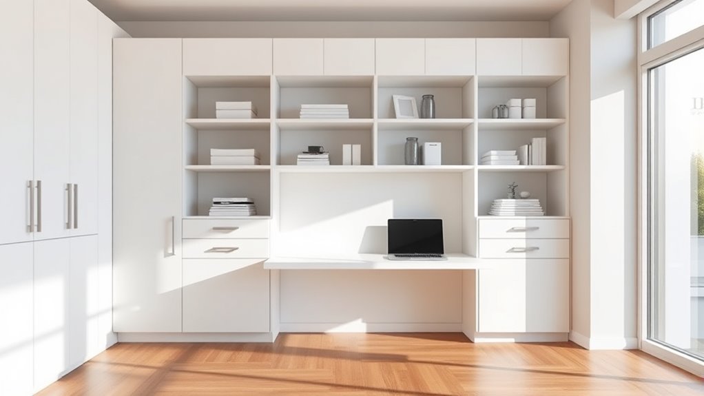 minimalist office storage ideas