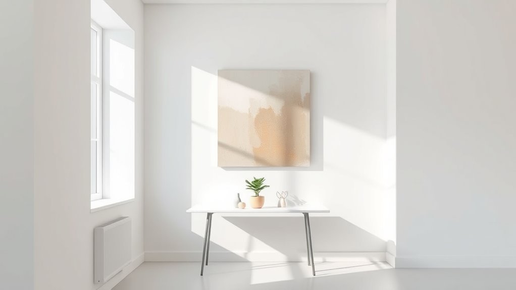 minimalist office wall art