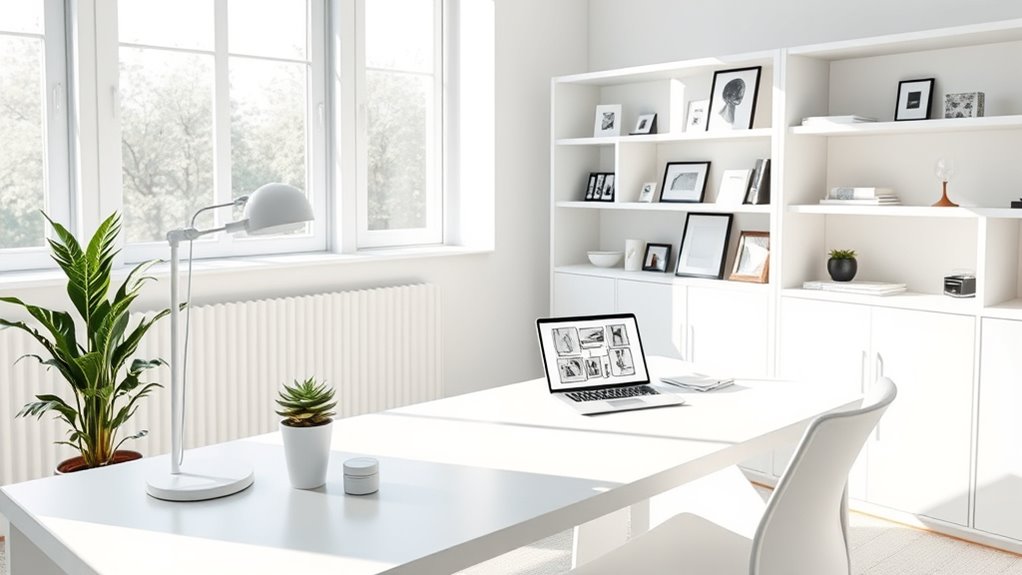 minimalist workspace design ideas