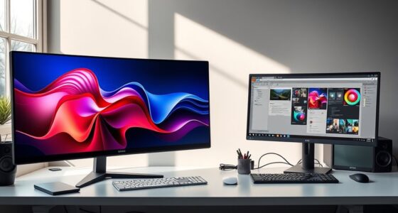 monitor setup comparison