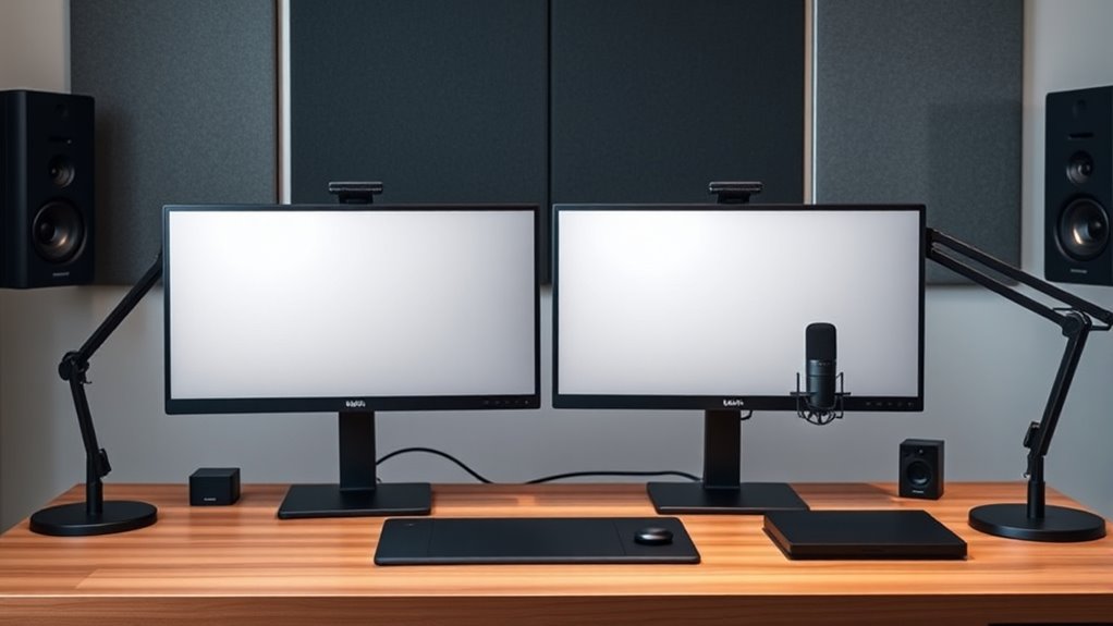 optimal monitor placement and acoustics