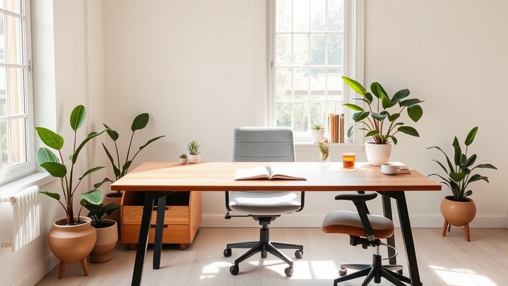 optimize ergonomic workspace setup