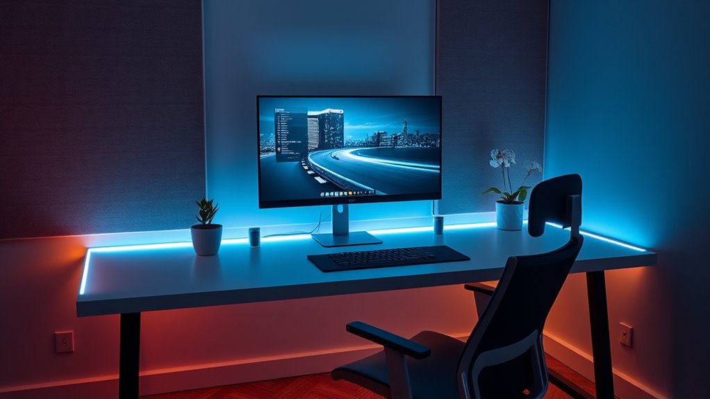 optimize lighting and sound