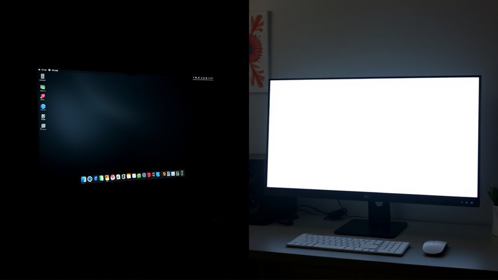 optimize screen brightness contrast