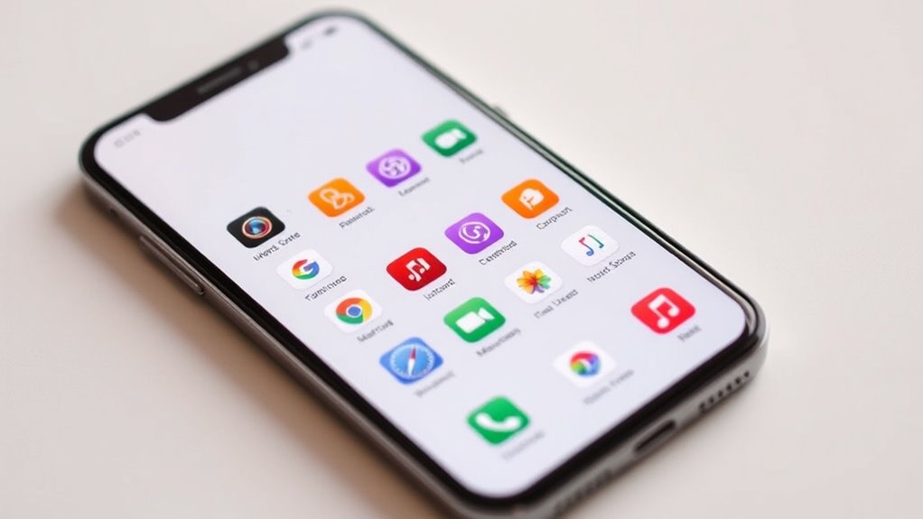 organize apps for clarity